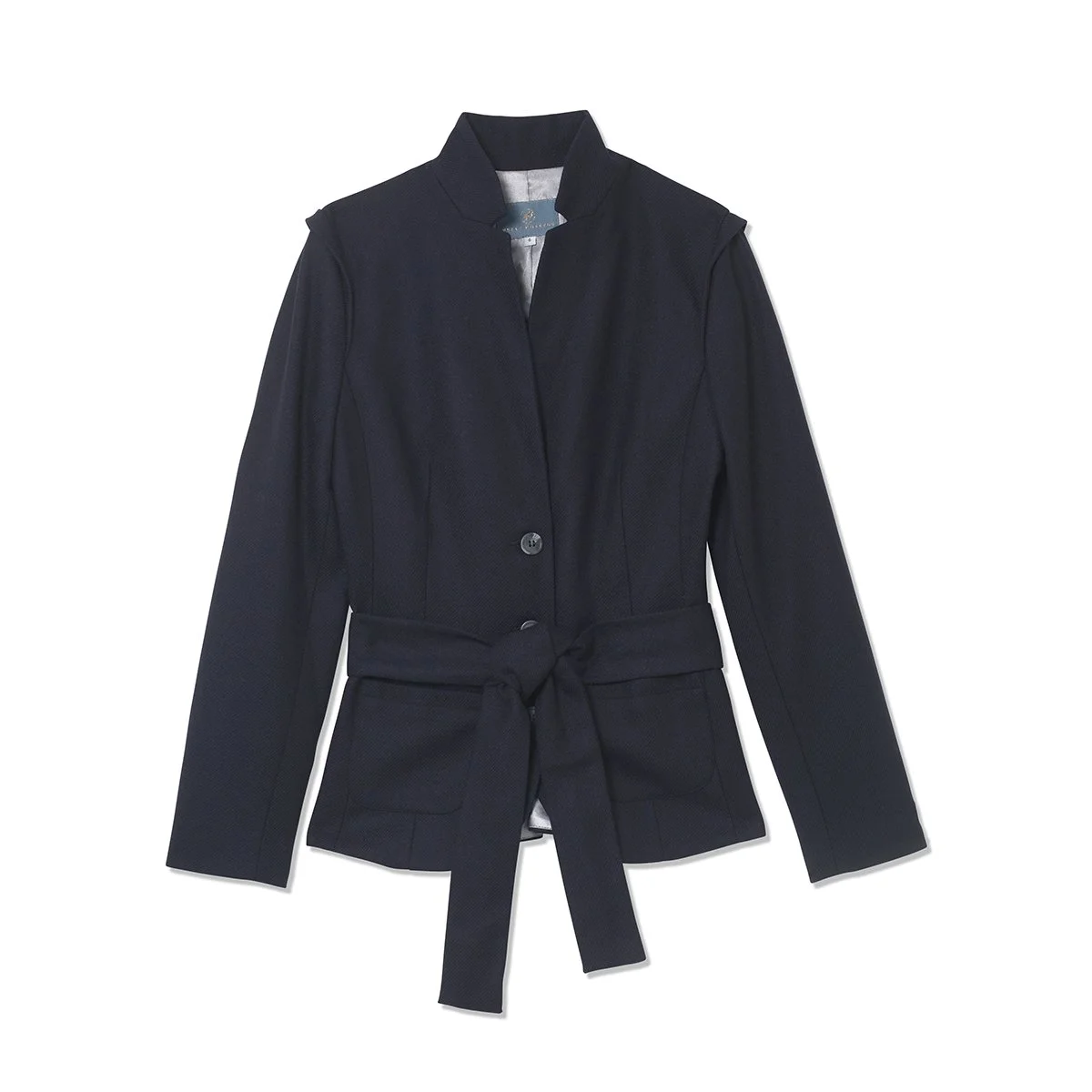 Treat ürself navy peplum spring jacket Audrey Spring Navy Peplum Jacket | Coats & Jackets | Clothing